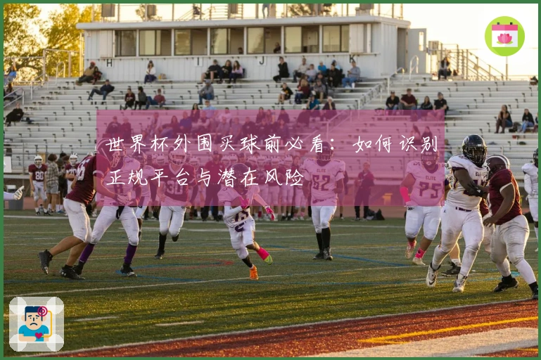 世界杯外围买球前必看：如何识别正规平台与潜在风险
