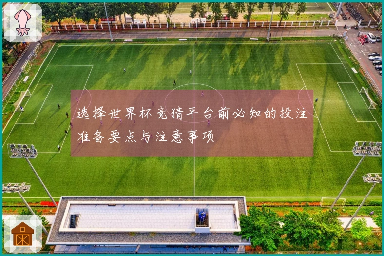 选择世界杯竞猜平台前必知的投注准备要点与注意事项
